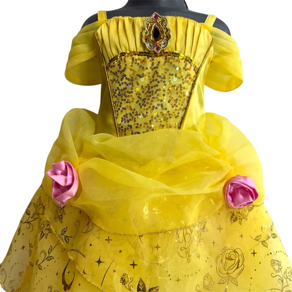 Disney store princess Belle dress - Picture 1 of 7